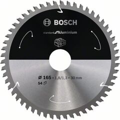  Blätter für Akku-Kreissägen Standard for Aluminium für Handkreissägen Bosch Kreissägeblatt für Akkusägen Standard for Aluminium, 165 x 1,8/1,3 x 30, 54 Zähne, für Handkreissägen 12373428