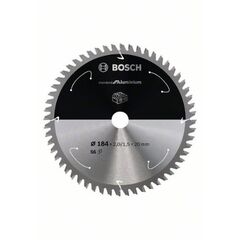  Blätter für Akku-Kreissägen Standard for Aluminium für Handkreissägen Bosch Kreissägeblatt für Akkusägen Standard for Aluminium, 184 x 2/1,5 x 20, 56 Zähne, für Handkreissägen 12373423