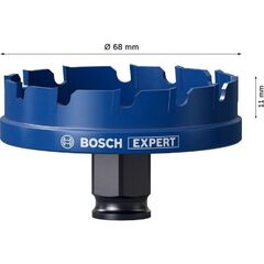  EXPERT Sheet Metal Lochsägen Bosch EXPERT Sheet Metal Lochsäge 68 x 5 mm, für Bohrmaschinen 12373508