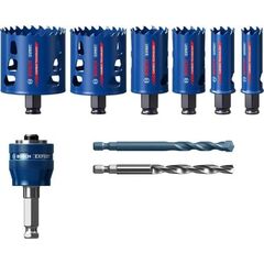  Sägeblatt- und Lochsägen-Sets EXPERT Tough Material Lochsäge-Sets Bosch EXPERT Tough Material Lochsäge-Set, 22/25/35/51/60/68 mm, 9-tlg., für Bohrmaschinen 12372284