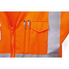  Bekleidung Westen Safestyle *EWALD* WARNSCHUTZWESTE ORANGE Gr.  3-XL (58/60) 12394522