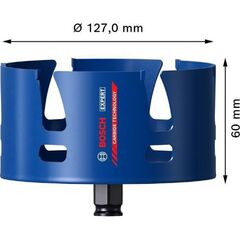  EXPERT Construction Material Lochsägen Bosch EXPERT Construction Material Lochsäge, 127 x 60 mm, für Bohrmaschinen 12373531