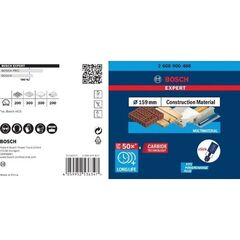  EXPERT Construction Material Lochsägen Bosch EXPERT Construction Material Lochsäge, 159 x 60 mm, für Bohrmaschinen 12373544