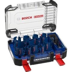  Säbelsägeblatt-Sets EXPERT Construction Material Lochsäge-Sets Bosch EXPERT Construction Material Lochsäge-Set 20/22/25/32/35/40/44/51/60/68/76 mm, 15-tlg., für Bohrmaschinen 12372287