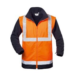  Bekleidung Jacken Safestyle *TRAVIS* 4-IN-1 WARNSCHUTZPARKA ORANGE/MARINE Gr.  4-XXL (62/64) 12392447