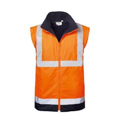  Bekleidung Jacken Safestyle *TRAVIS* 4-IN-1 WARNSCHUTZPARKA ORANGE/MARINE Gr.  4-XXL (62/64) 12392447