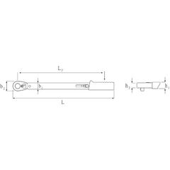  Drehmomentschlüssel Drehmomentschlüssel MOMENTUM 6-50 Nm Außen-4kant 3/8" 12361239