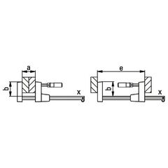  UniKlamp UK BESSEY Flächenspanner UniKlamp UK 160/80 12368119