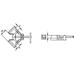  Metallwinkelspanner WSM BESSEY Metallwinkelspanner WSM12 12368048