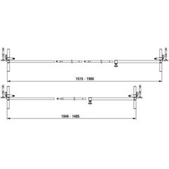  Montage- und Verlegewerkzeuge Türfutterstreben-Verlängerung TUX BESSEY Türfutterstreben-Verlängerung TUX 12368267
