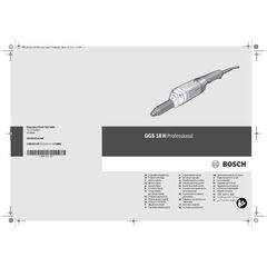  Winkelschleifer & Metallbearbeitung Geradschleifer Bosch Geradschleifer GGS 18 H 12369021