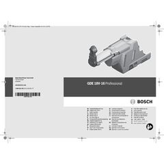  Absaugsysteme Zubehöre zur Staubabsaugung Bosch Absaugvorrichtung, Systemzubehör GDE 18V-16 12369106
