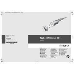  Winkelschleifer & Metallbearbeitung Geradschleifer Bosch Geradschleifer GGS 8 SH 12369018