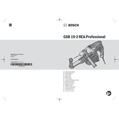  Bohr- & Schlagbohrmaschinen Schlagbohrmaschinen Bosch Schlagbohrmaschine GSB 19-2 REA, mit Handwerkerkoffer 12369036