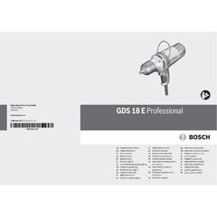  Drehschlagschrauber Drehschlagschrauber Bosch Schlagschrauber GDS 18 E 12369307