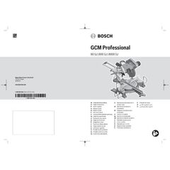 Stationärgeräte & Tische Kapp- und Gehrungssägen & Arbeitstische Bosch Paneelsäge GCM 800 SJ 12368829