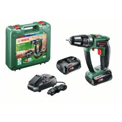  18-V-POWER FOR ALL-Akkusystem Bosch Akku-Zweigang-Schlagbohrschrauber PSB 18 LI-2 Ergonomic, mit 2 x PBA 18V 2.5 Ah 12377541