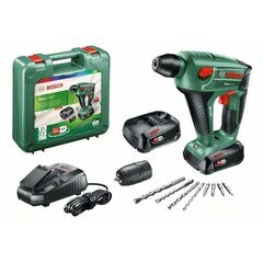  18-V-POWER FOR ALL-Akkusystem Bosch Akku-Bohrhammer Uneo Maxx, mit 2 x PBA 18V 2.5 Ah Akku 12377582