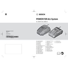 Akku-Geräte Akkus und Ladegeräte Bosch Systemzubehör 18 Volt Lithium-Ionen Ladegerät AL 1880 CV 12377613
