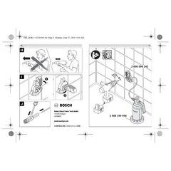  Diamantbohrer Diamond for HardCeramic Nassdiamantbohrer-Sets, Robust Line Bosch 4-tlg. Robust Line Diamantnassbohrer-Set, 6–14 mm, für Bohrmaschinen 12370048