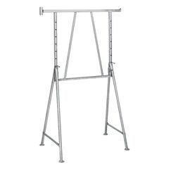  Stahlrohr-Gerückbock müba-Stahlrohr-Gerüstbock,1,50 m breit, Höhenverstellbar von 1,20 - 1,95 m, Tragfähigkeit 1200kg, verzinkt 12444265