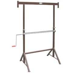  Kurbelbock müba-Kurbel-Gerüstbock 1,20 m breit, Höhenverstellbar von 1,20 - 1,95 m, Tragfähigkeit 1600kg, lackiert 12444223