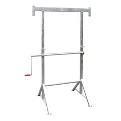  Kurbelbock müba-Kurbel-Gerüstbock 1,20 m breit, Höhenverstellbar von 1,20 - 1,95 m, Tragfähigkeit 1600kg, verzinkt 12444222