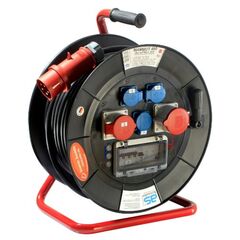  Kabeltrommeln as-Schwabe PROFI-Trommel MAMMUT 460, 30m H07RN-F 5G4, IP44 12362151