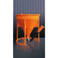  Betonsilos Betonsilo 1017.3, 250l angeschw. Kette Verschlussklappe Auslauf Ø 200 mm 12390222