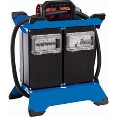  STECKY CEE Stromverteiler as-Schwabe Stromverteiler STECKY DUO 4 32A, mit 3,4 m H07RN-F 5G6, 2x USB-Ports, FI-Schutzschalter 12362056