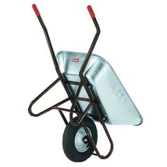  Schubkarren müba-Muldenkarre "Kipp-Car", Mulde (85L) mit ganzer Drahteinlage, Kugellagerbereifung in 2 Positionen verstellbar, Tragfähigkeit 200kg 12444253