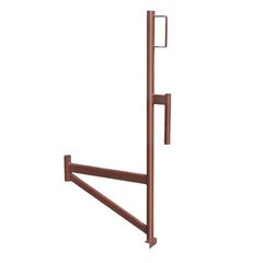  Schalkonsolen müba-Hohlwand-Betonierkonsole zum Einhängen, Belagbreite 60cm, Höhe 1,50m, Lastklasse 2 (1,5 kN/m²), lackiert 12444233