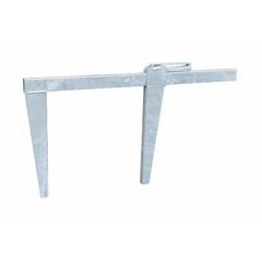  Zwingen als Schalhilfe müba-Schalungszwinge 90, Spannweite 90cm, Schenkellänge 50cm, verzinkt 12444246