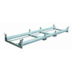  Transportgestelle müba-Bauzaunfußpalette zur Aufnahme von 26 Bauzaunfüßen passend zu Art.-Nr.15170, Länge 3,60 m, Breite 1,06 m, verzinkt 12444483