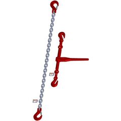  Ladungssicherung McBULL® 2-teilige-Zurrkette, GK8, galv. verz., 10 mm, 3,5 Meter 12401150