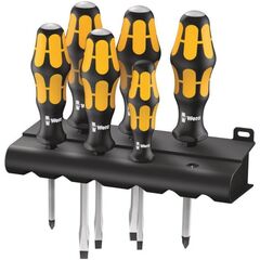  Kraftform Plus – Serie 900 Wera 932/6 Schraubendrehersatz Kraftform Wera: Der Schraubmeißel + Rack, 6-teilig 12451931