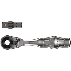  Zyklop Mini Wera 8001 A Zyklop Mini 1 Bit-Ratsche ¼" SB mit ¼"-Antrieb, 2-teilig 12451865