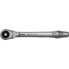  Knarren Wera 8003 A Zyklop Metal-Knarre mit Durchsteckvierkant mit 1/4"-Antrieb, 1/4" x 141 mm 12451903