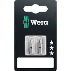  Bits für Schlitzschrauben Wera 800/1 Z Set SB, 1 x 5,5 x 25 mm, 1,2 x 6,5 x 25 mm, 2-teilig 12451805