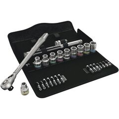  Die Zyklop Metal Knarre Switch, 1/2" Wera 8100 SC 8 Zyklop Metal-Knarrensatz, Umschalthebel, 1/2"-Antrieb, metrisch, 28-teilig 12451906
