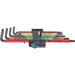  Winkelschlüssel für TORX®-Schrauben Wera 967/9 TX XL Multicolour HF 1 Winkelschlüsselsatz mit Haltefunktion, lang, 9-teilig 12451894