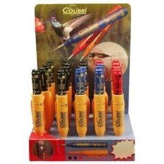  Markierstifte Colibri-Tieflochmarker-Thekendisplay Schwarz / Rot / Blau 12360960