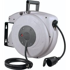  Automatische Aufroller as-Schwabe Automatischer Kabelaufroller, 18m und 2m Anschlussleitung H07RN-F 3G1,5, IP44 12362209