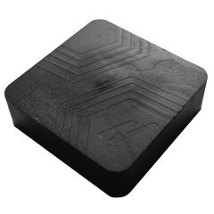  Abstandshalter Nevoga Montageplatte Voll | 2 mm | 70x70 mm | UP02A (Sack á 125 Stück) | Für leichte Befestigungen 12445492