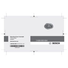  Spannmutter mit Stab für Winkelschleifer Bosch Schnellspannmutter mit Bügel, für kleine Winkelschleifer 12374902