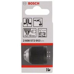  Schnellspann-Zahnkranzbohrfutter mit 1 Hülse Bosch Schnellspannbohrfutter bis 10 mm, für Bohrmaschinen 12374513