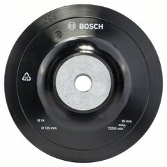  Weiche Stützteller mit M14-Gewinde für kleine Winkelschleifer Bosch Stützteller Standard, M14, 125 mm, für kleine Winkelschleifer 12374853