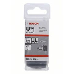  Für Bohrhämmer und Bohrmaschinen Zahnkranzbohrfutter Bosch Zahnkranzbohrfutter bis 10 mm, für Bohrmaschinen 12374501