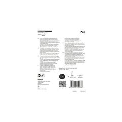  EXPERT Multihole (Multiloch) Universalstützteller, 125 mm Bosch EXPERT Multihole (EXPERT Multiloch) Universalstützteller, 125 mm, weich, für Exzenterschleifer 12374730