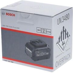  Li-ion Slide-In GBA 18V ProCore Bosch Akku GBA 18 V 8,0 Ah ProCore 12374405